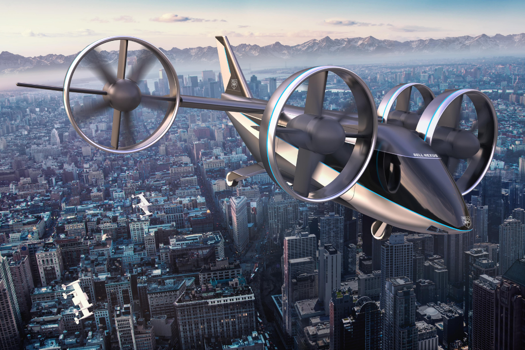 The future of transport? Bell Textron Inc. and FEL CTU are developing models for flying taxis.