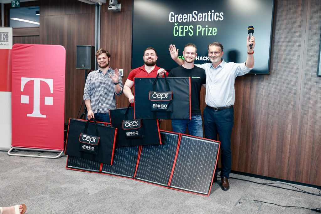 DataSentics' team celebrated success in the 2022 edition of GreenHack Hackathon. 
